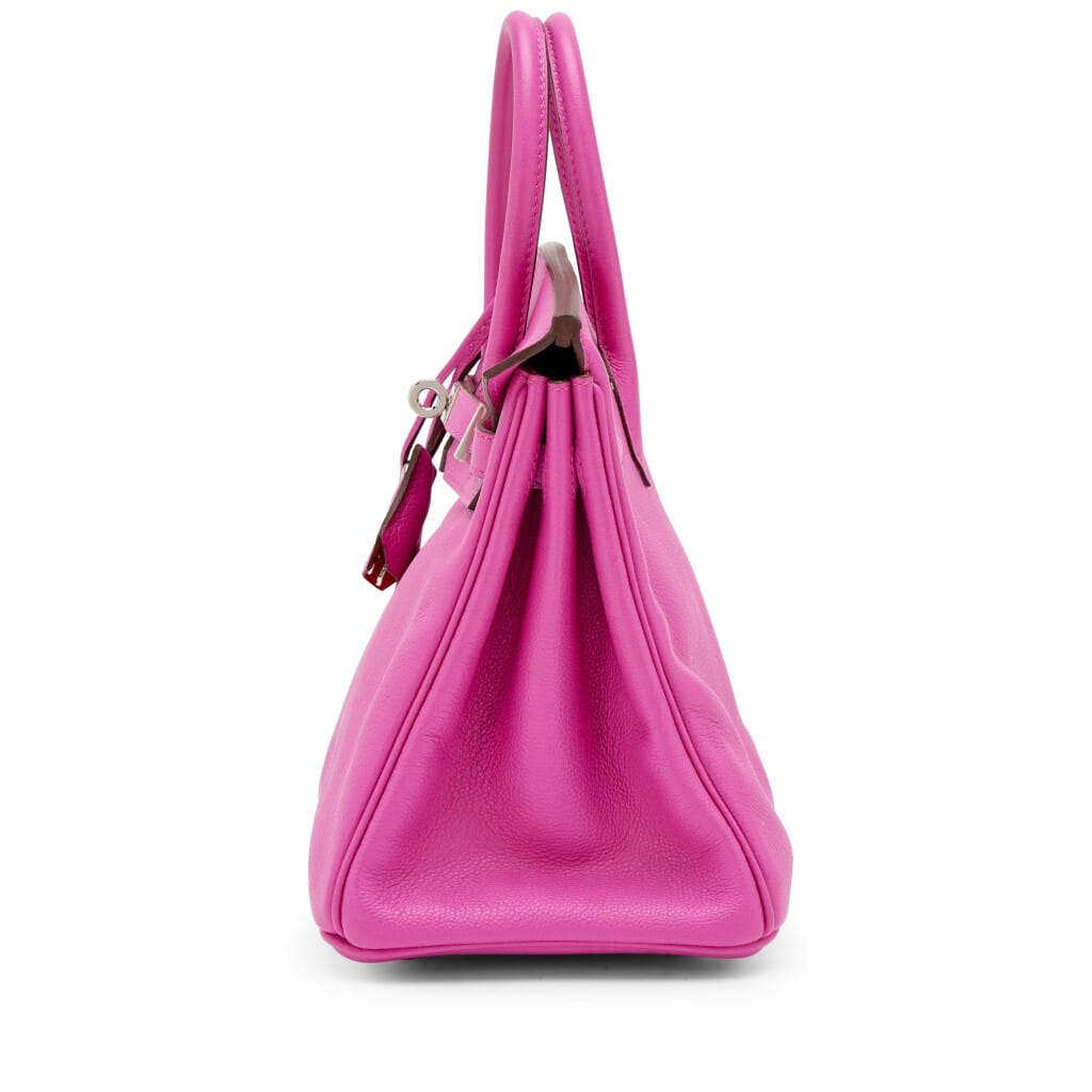 Magnolia and Capucine Novillo Verso Birkin 25 Palladium Hardware, 2020