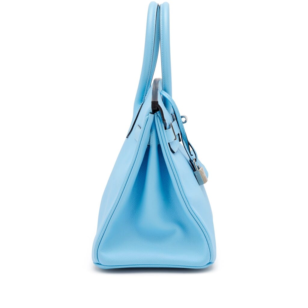 Bleu Celeste Epsom Birkin 30 Palladium Hardware, 2020