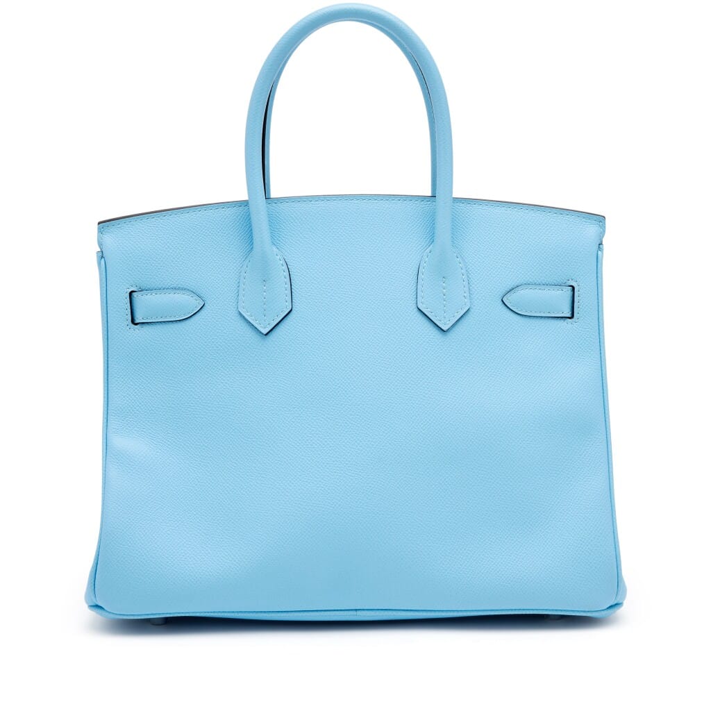 Bleu Celeste Epsom Birkin 30 Palladium Hardware, 2020