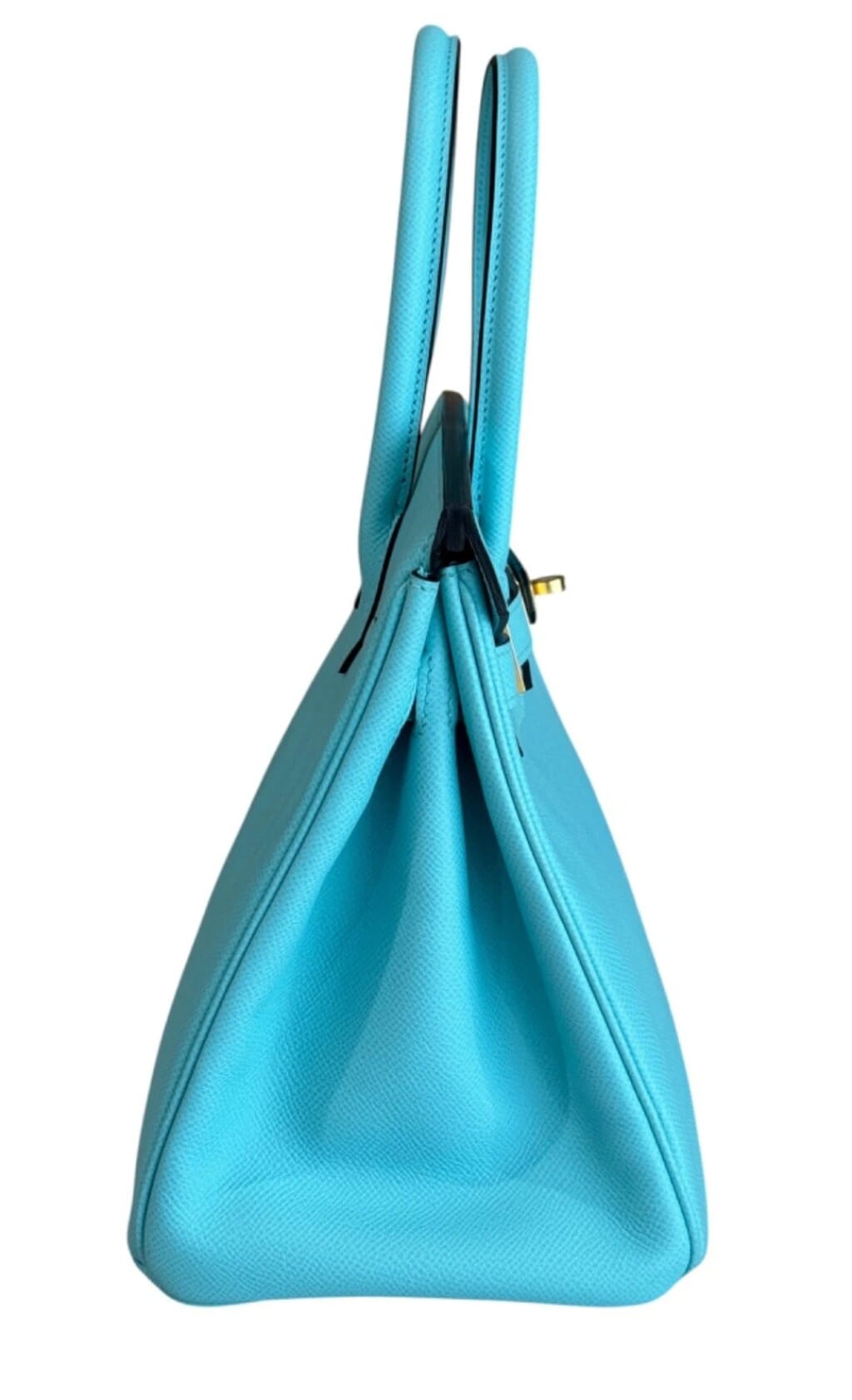 Bleu Atoll Epsom Birkin 30 Gold Hardware, 2015
