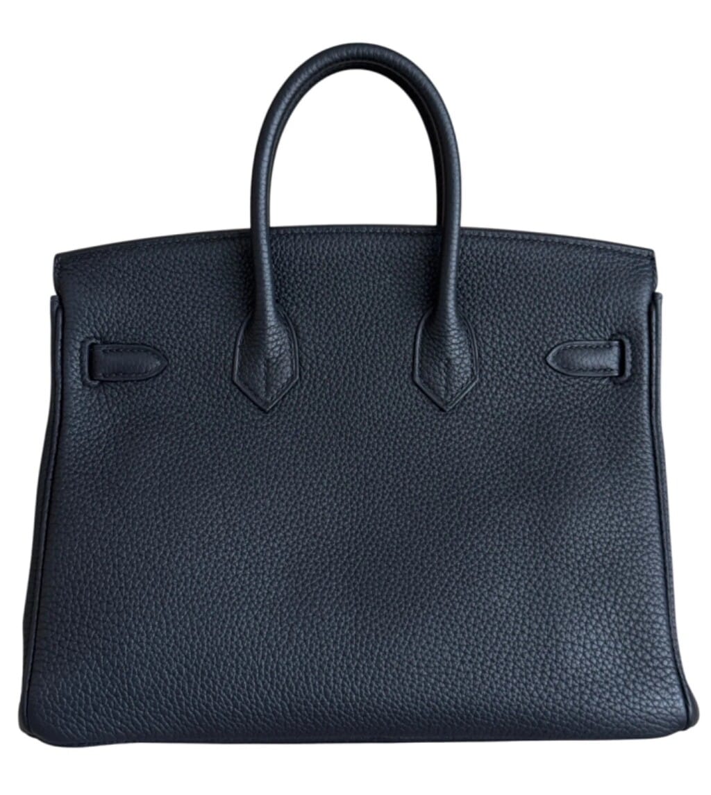 Bleu Nuit Togo Birkin 25 Palladium Hardware, 2021