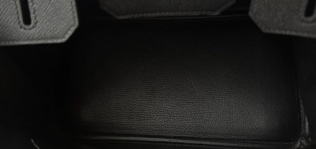 Black Epsom Birkin 30 Palladium Hardware, 2015