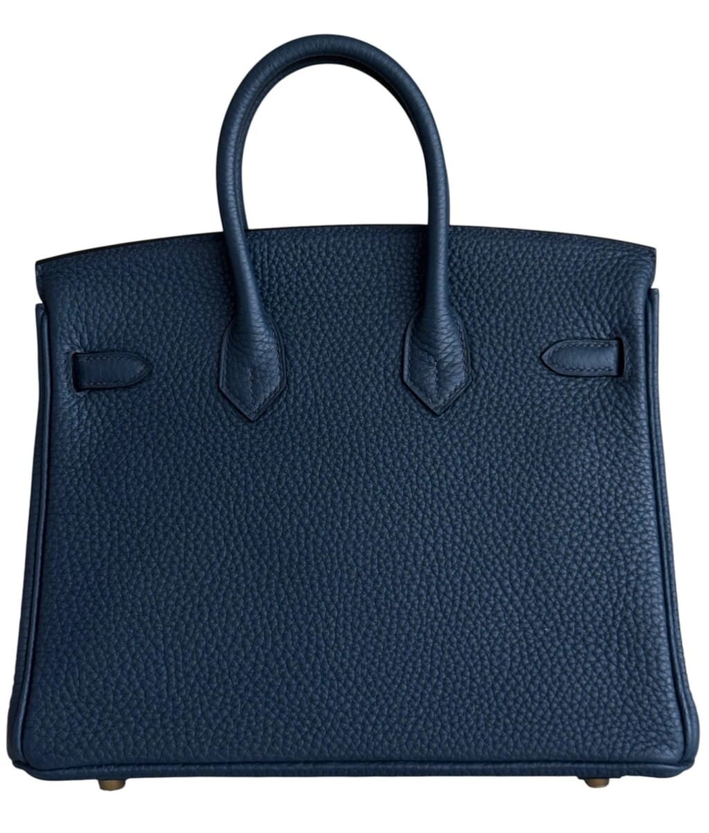 Bleu de Prusse Togo Birkin 25 Gold Hardware, 2021