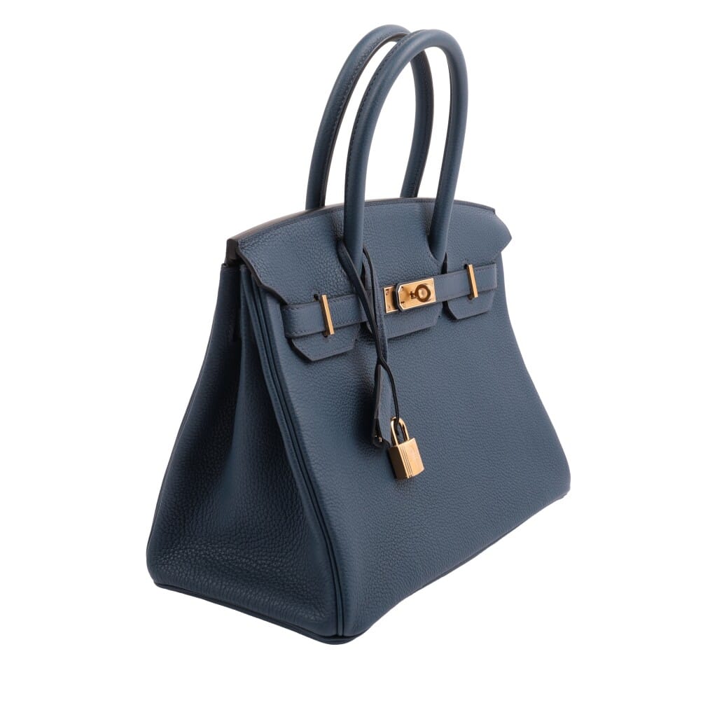 Bleu de Prusse Togo Birkin 30 Gold Hardware, 2024