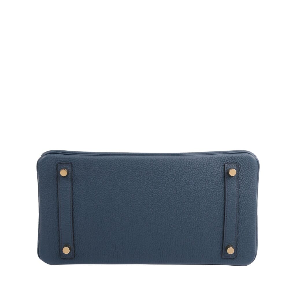 Bleu de Prusse Togo Birkin 30 Gold Hardware, 2024