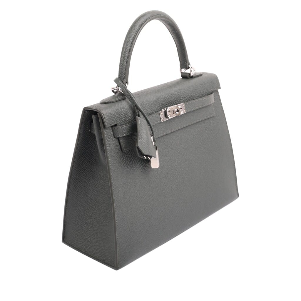 Vert Mangrove Epsom Sellier Kelly 25 Palladium Hardware, 2025
