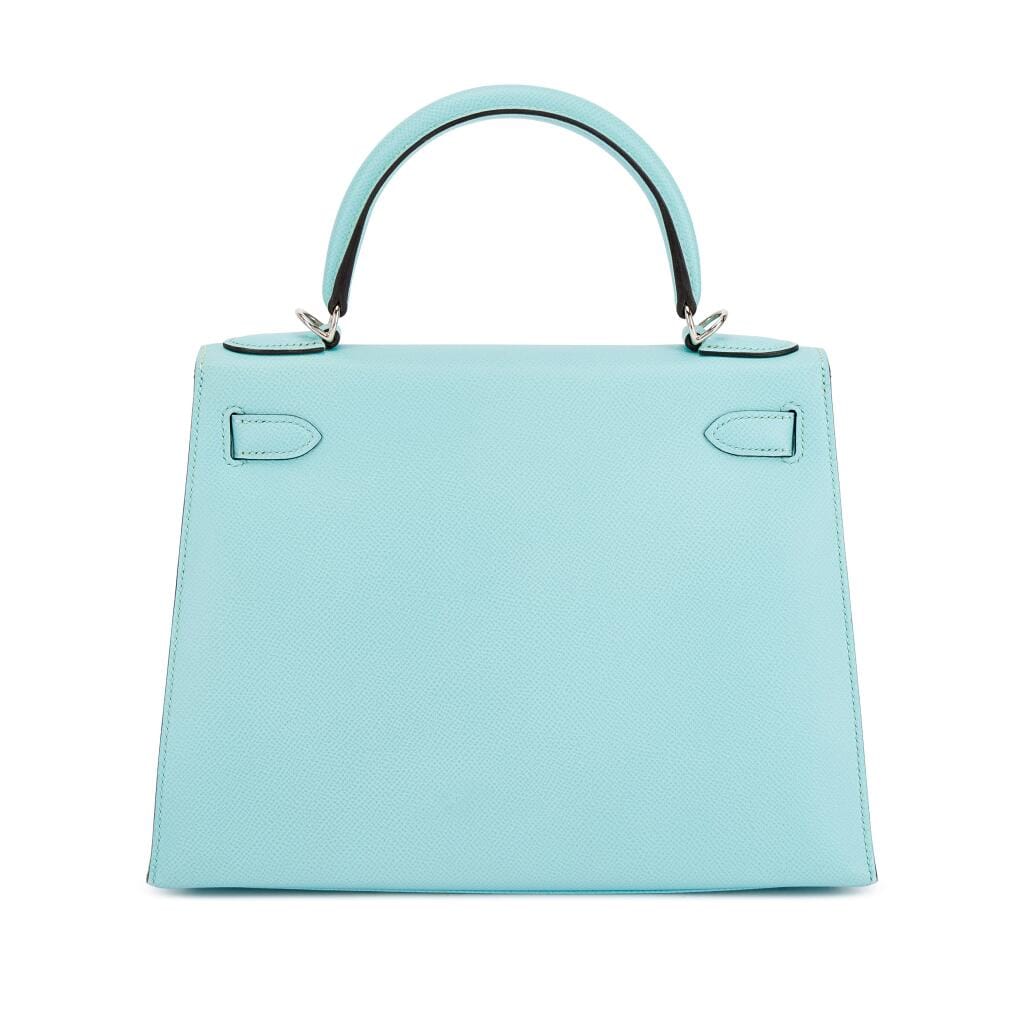 Bleu Atoll Epsom Kelly 28 Sellier Palladium Hardware, 2015