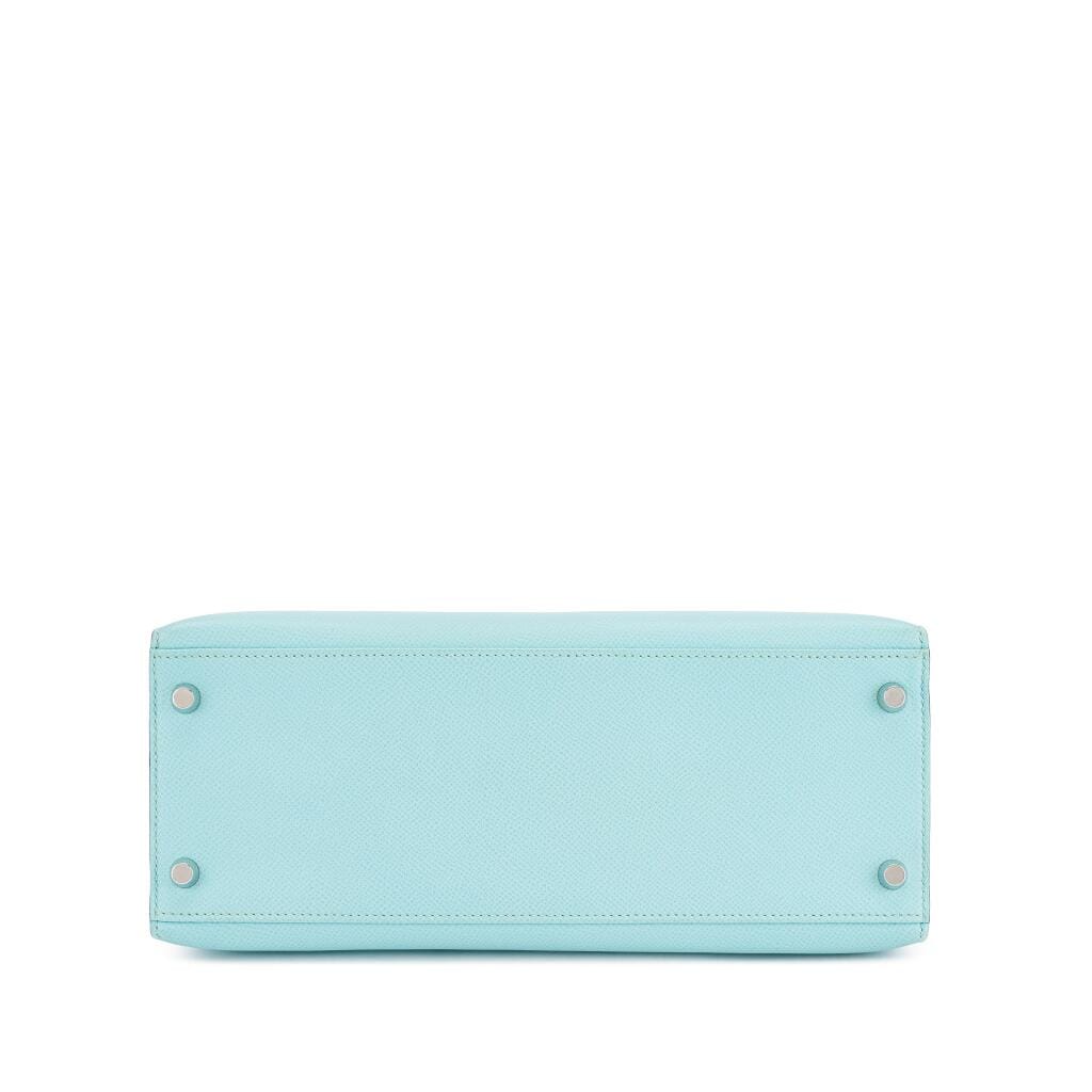 Bleu Atoll Epsom Kelly 28 Sellier Palladium Hardware, 2015