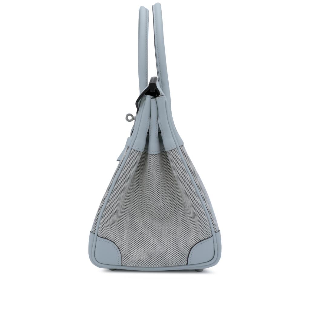 Gris Pantin Swift and Ecru and Ardoise Toile Birkin 30 Palladium Hardware, 2026