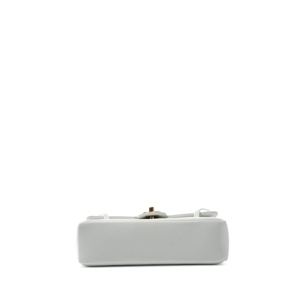 Mint Green Caviar Small Preppy Coco Flap Bag Aged Gold Hardware, 2026