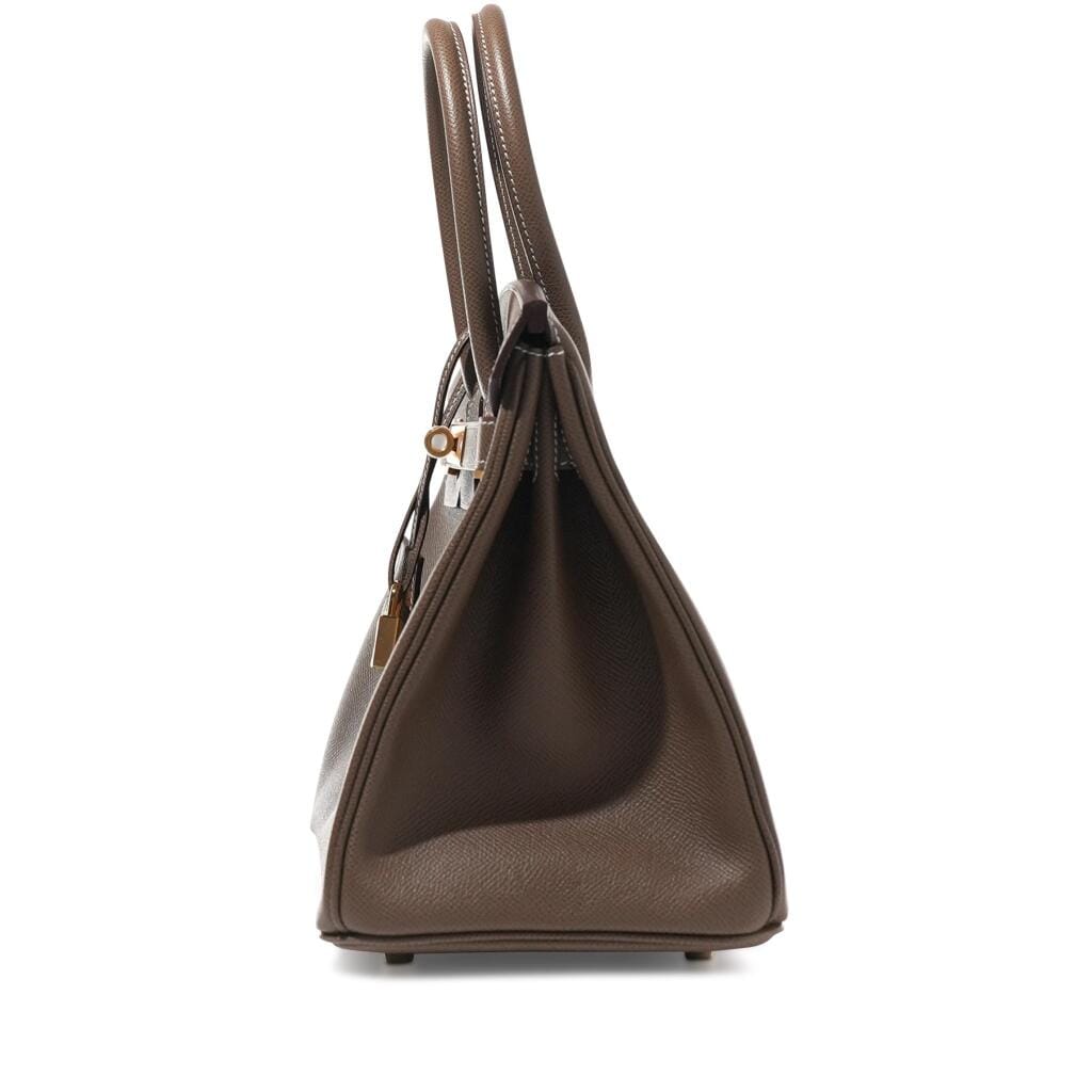 Etoupe Epsom Birkin 30 Gold Hardware, 2022