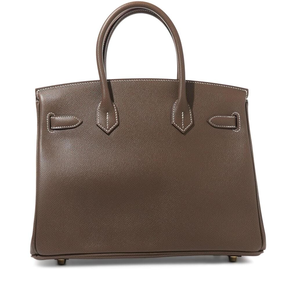Etoupe Epsom Birkin 30 Gold Hardware, 2022