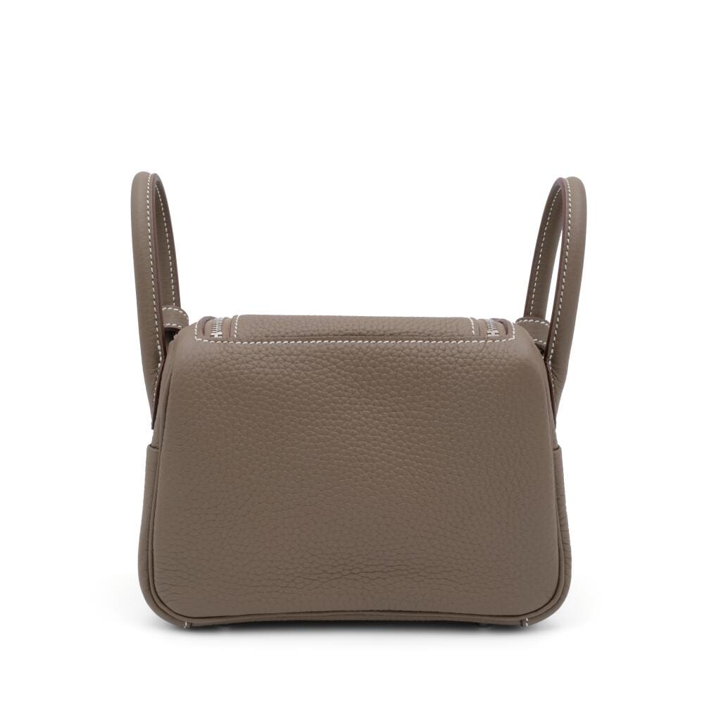 Etoupe Clemence Mini Lindy II Palladium Hardware, 2026