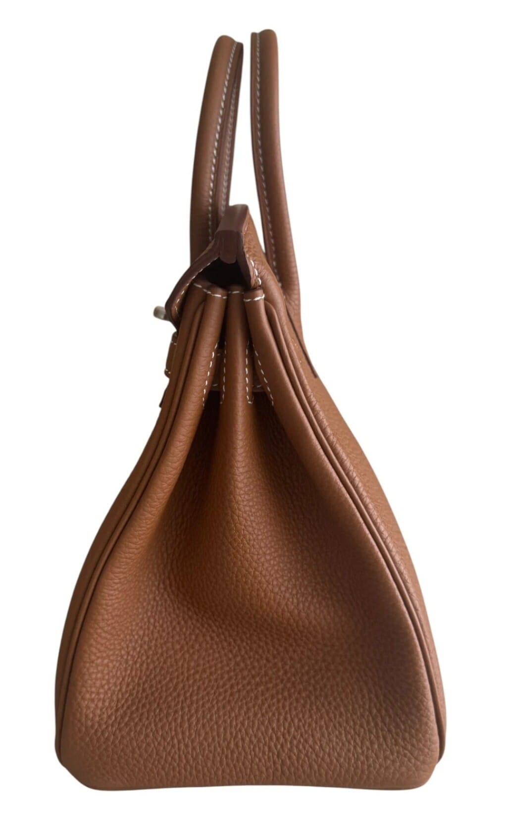 Gold Togo Birkin 25 Palladium Hardware, 2022