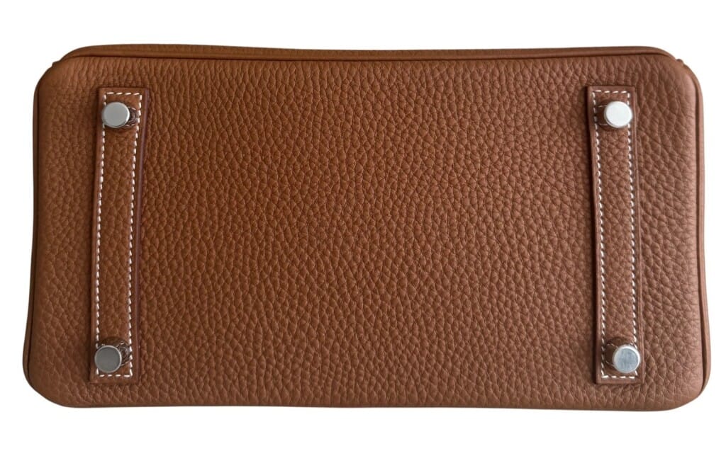 Gold Togo Birkin 25 Palladium Hardware, 2022