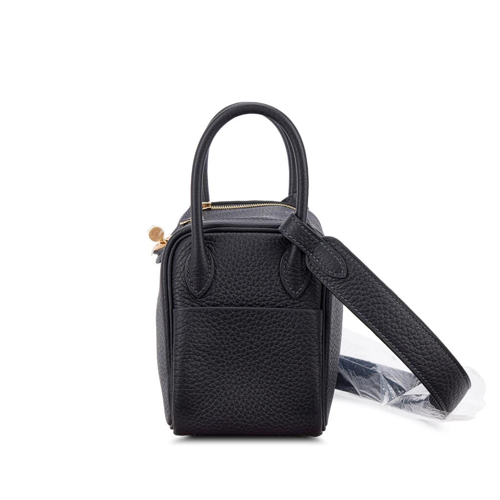 Bleu Nuit Clemence Mini Lindy II Gold Hardware, 2025