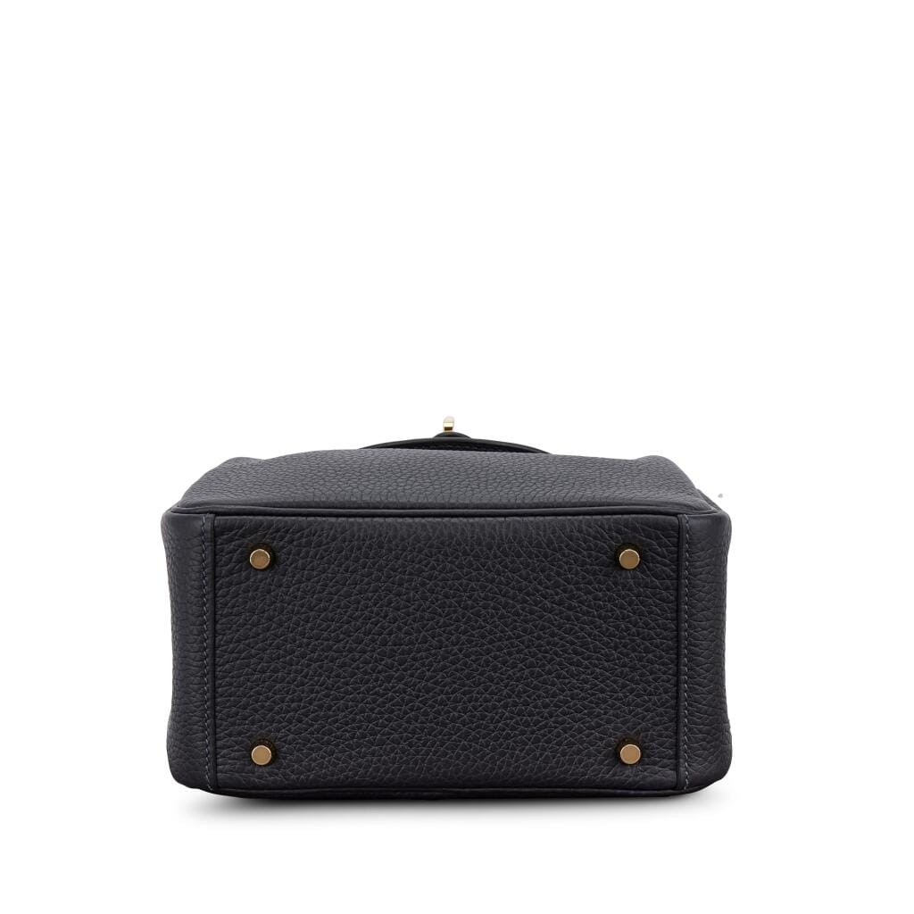Bleu Nuit Clemence Mini Lindy II Gold Hardware, 2025