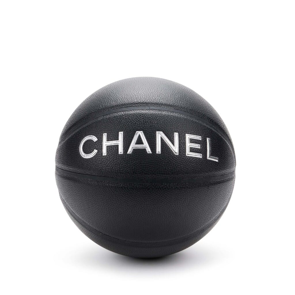 Black and Silver Basketball and Leather Chain Harness Silver Hardware, 2019