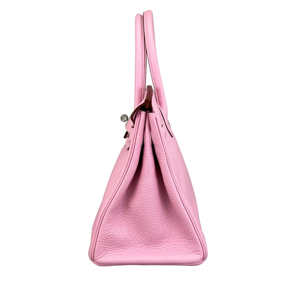 Mauve Sylvestre Clemence Birkin 30 Palladium Hardware, 2021