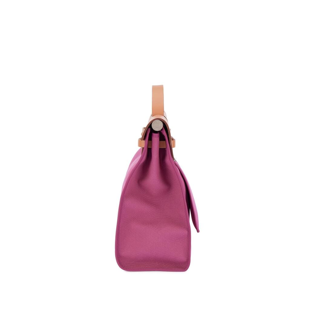Naturel Vache Hunter and Rose Hortencia Toile Herbag Zip 39 Palladium Hardware, 2011