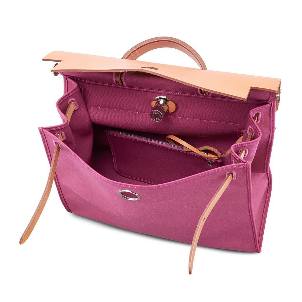 Naturel Vache Hunter and Rose Hortencia Toile Herbag Zip 39 Palladium Hardware, 2011