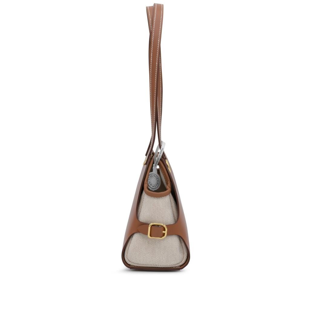 Fauve Hunter, Gold Swift and Ecru and Beige H Canvas Tablier Sellier Bag Gold Hardware, 2026