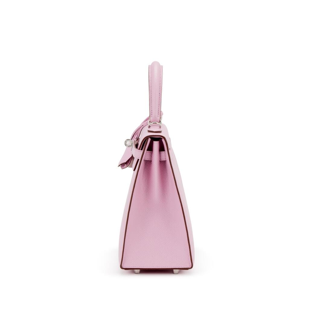 Mauve Sylvestre Epsom Sellier Kelly 25 Palladium Hardware, 2026