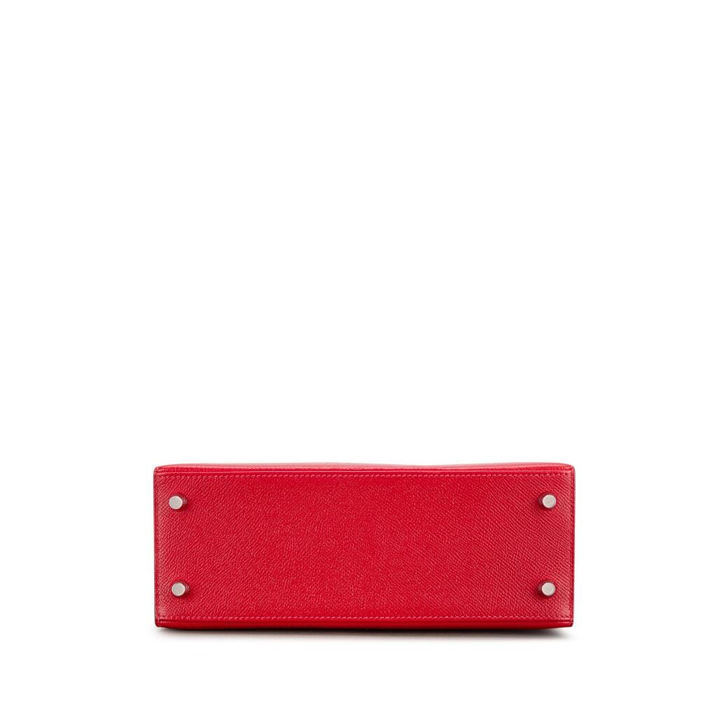 Rouge Casaque Epsom Kelly 25 Sellier Palladium Hardware, 2016