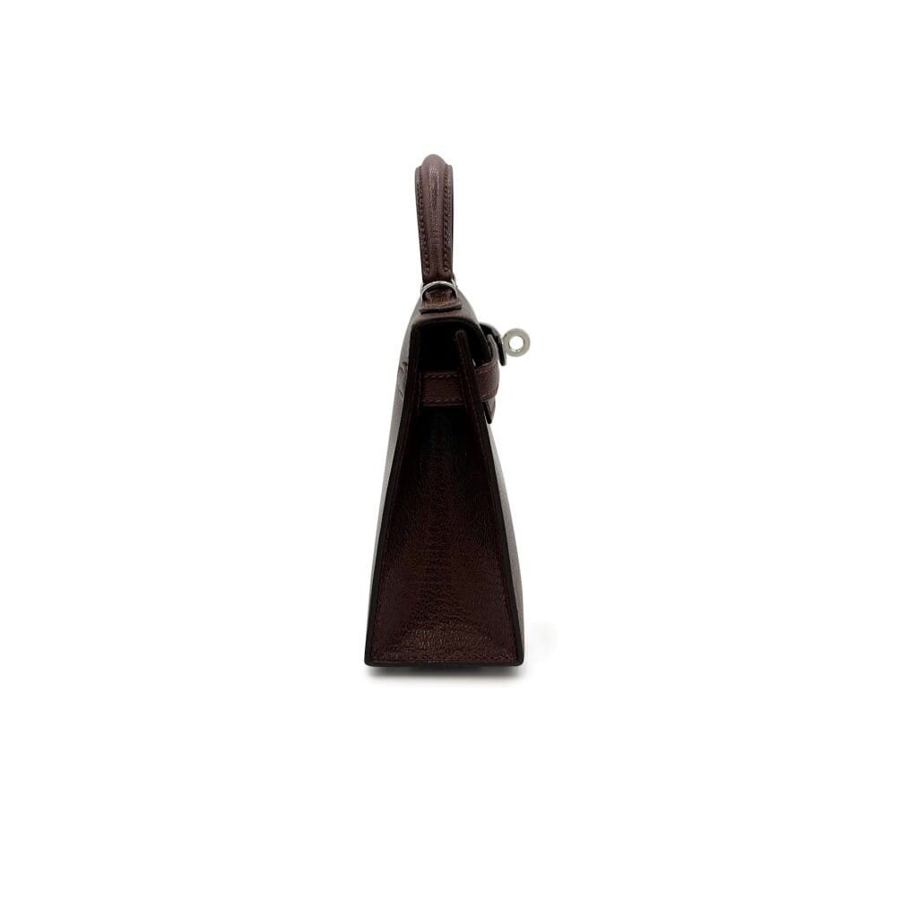 Limited Edition Terre Chèvre Chamkila Atouts Mini Kelly II 20 Palladium Hardware, 2026