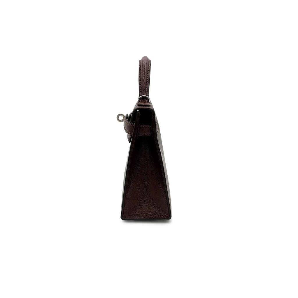 Limited Edition Terre Chèvre Chamkila Atouts Mini Kelly II 20 Palladium Hardware, 2026