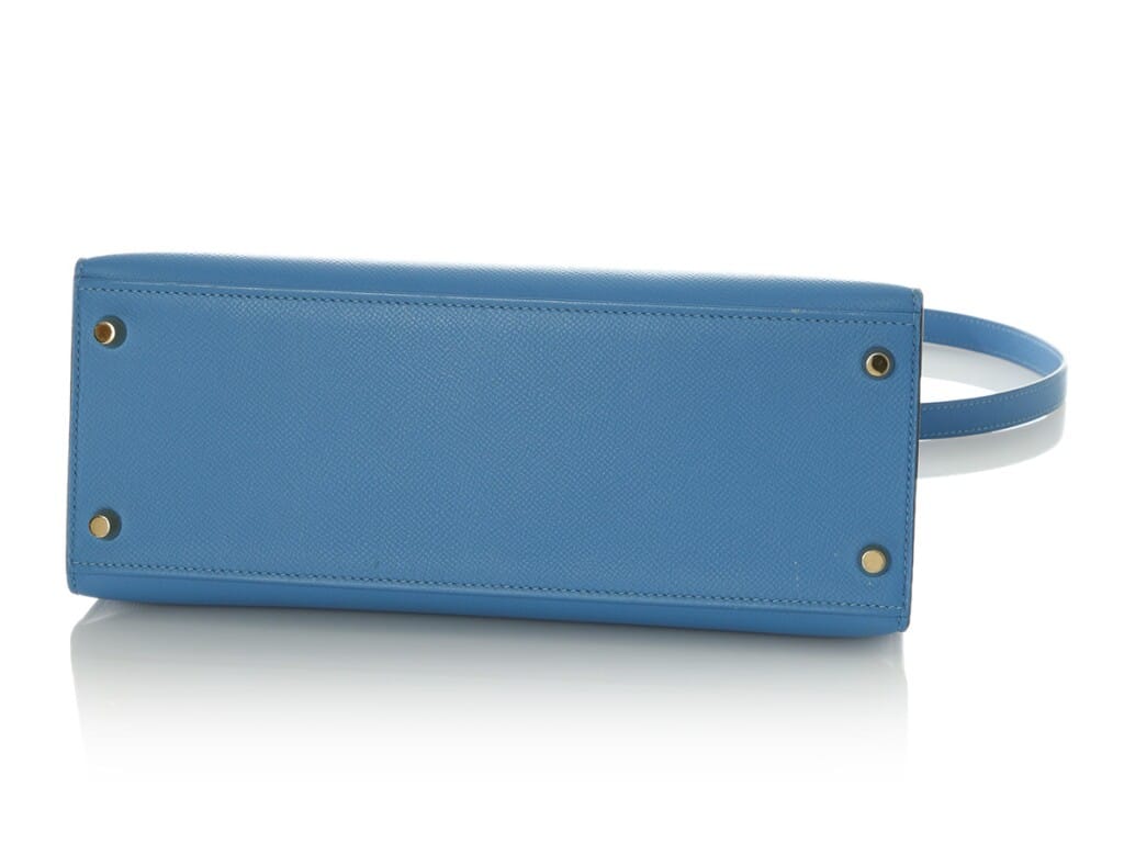 Bleu Paradis Epsom Sellier Kelly 28 Gold Hardware, 2015