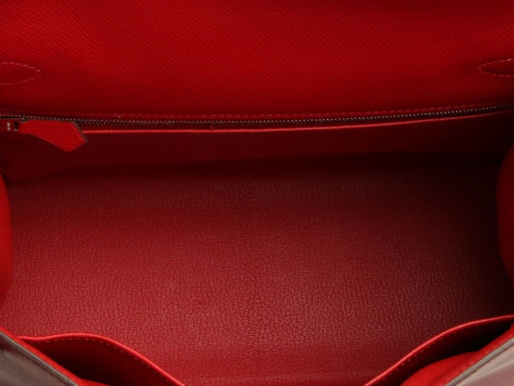 Rouge Casaque Epsom Sellier Kelly 28 Palladium Hardware, 2020