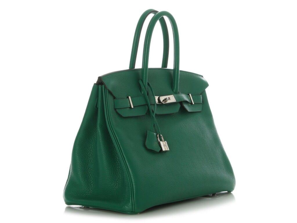 Vert Vertigo Clemence Birkin 35 Palladium Hardware, 2018