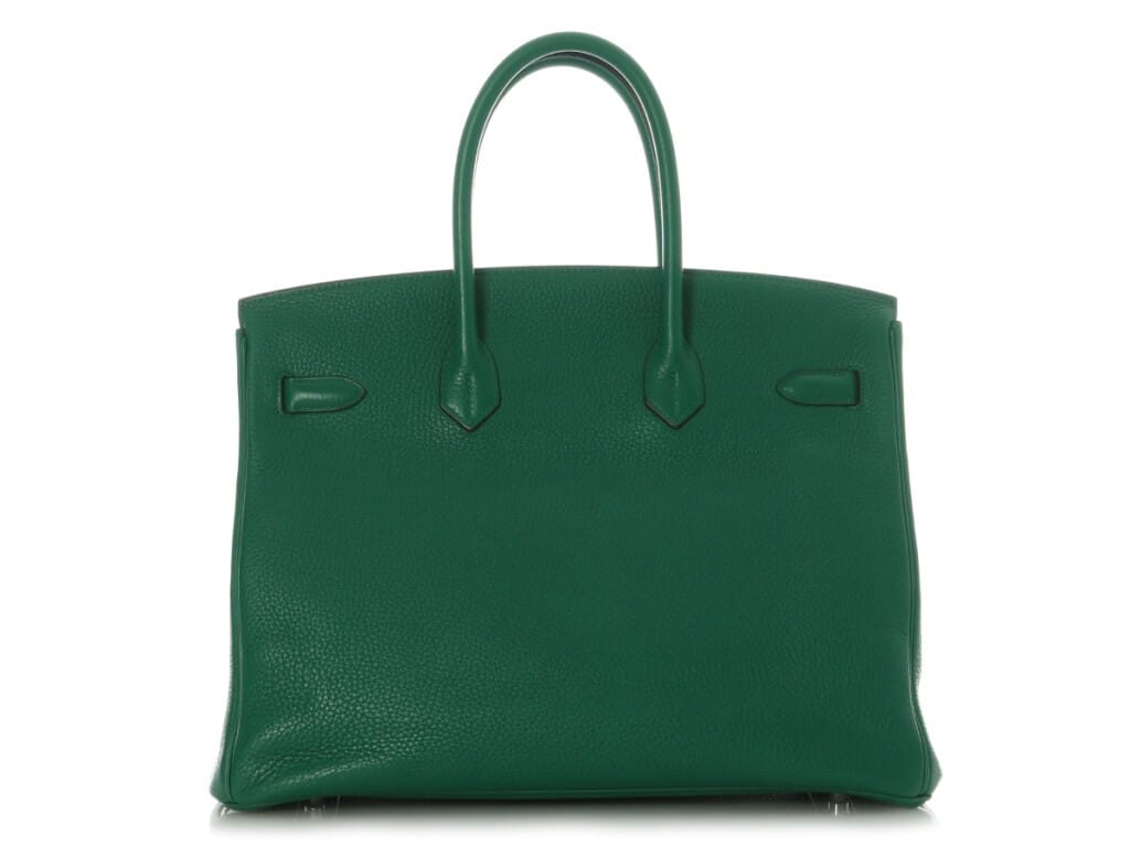 Vert Vertigo Clemence Birkin 35 Palladium Hardware, 2018