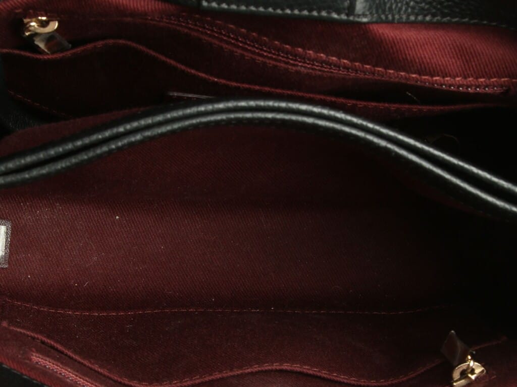 Black Caviar Small Top Handle Bag Gold Hardware, 2016-2017
