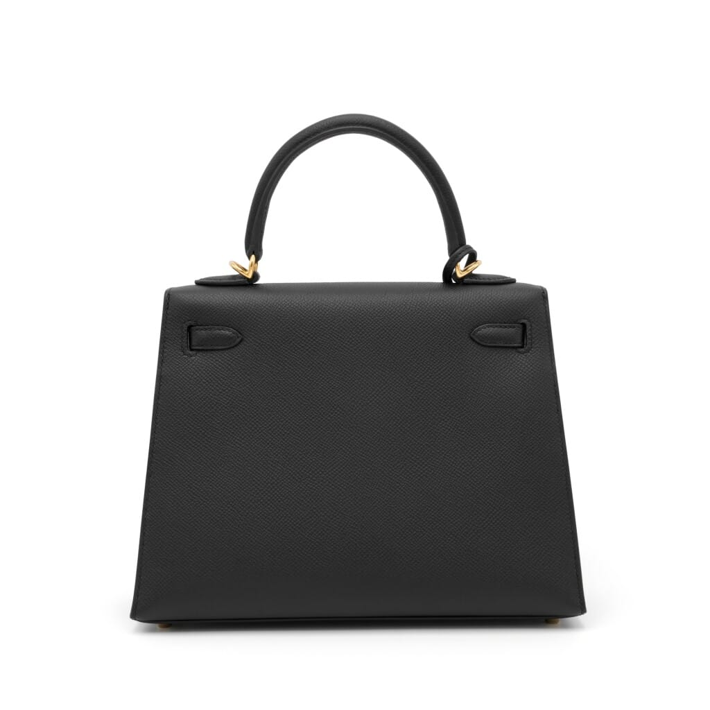 Black Epsom Sellier Kelly 25 Gold Hardware, 2026