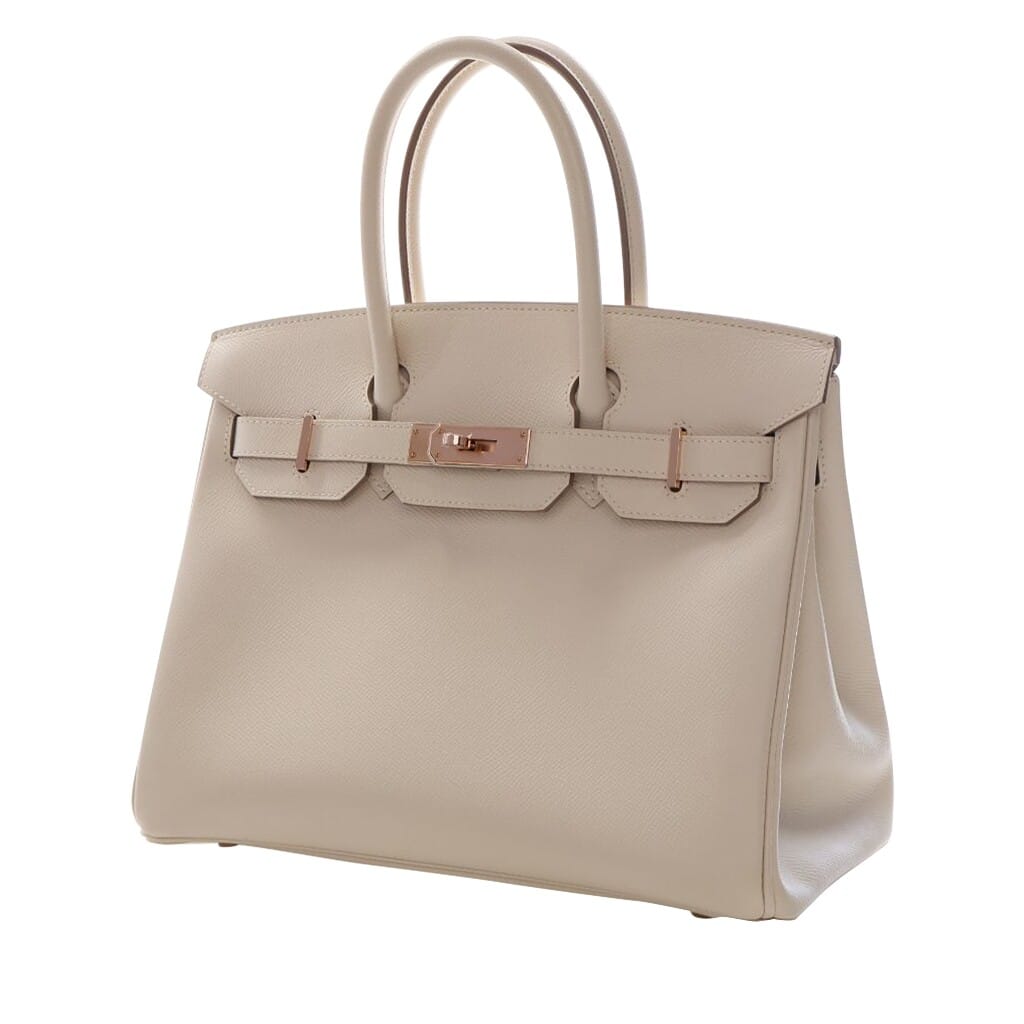 Craie Epsom Birkin 30 Rose Gold Hardware, 2020