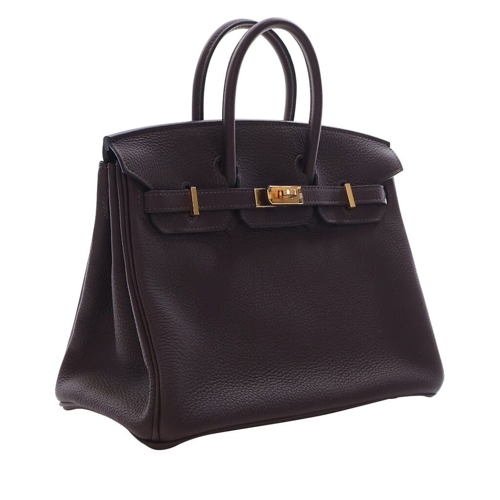 Chocolate Togo Birkin 25 Gold Hardware, 2018