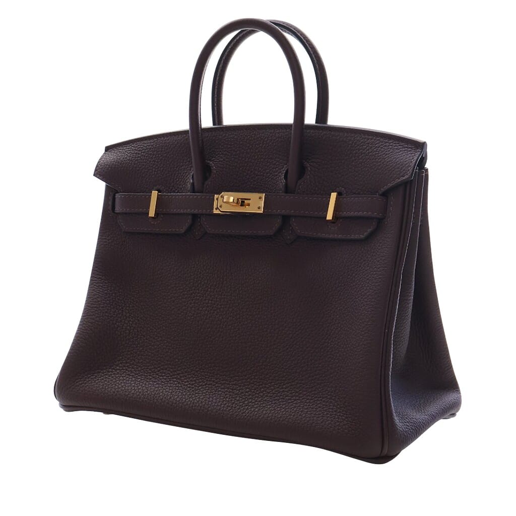 Chocolate Togo Birkin 25 Gold Hardware, 2018