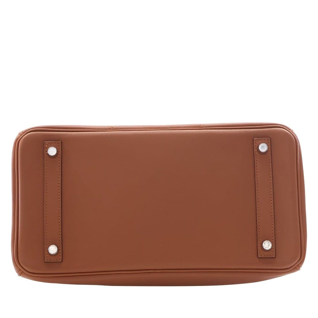 Gold Swift and Epsom Tressage Birkin 30 Palladium Hardware, 2019