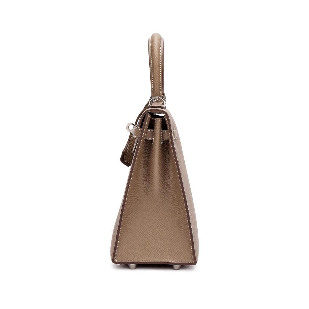 Etoupe Epsom Kelly 25 Sellier Palladium Hardware, 2026