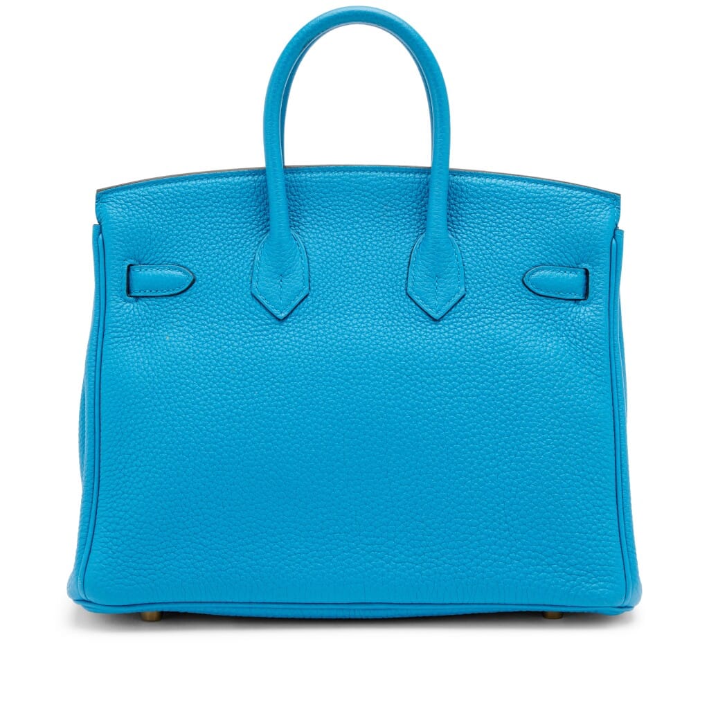 Bleu Izmir Togo Birkin 25 Gold Hardware, 2020