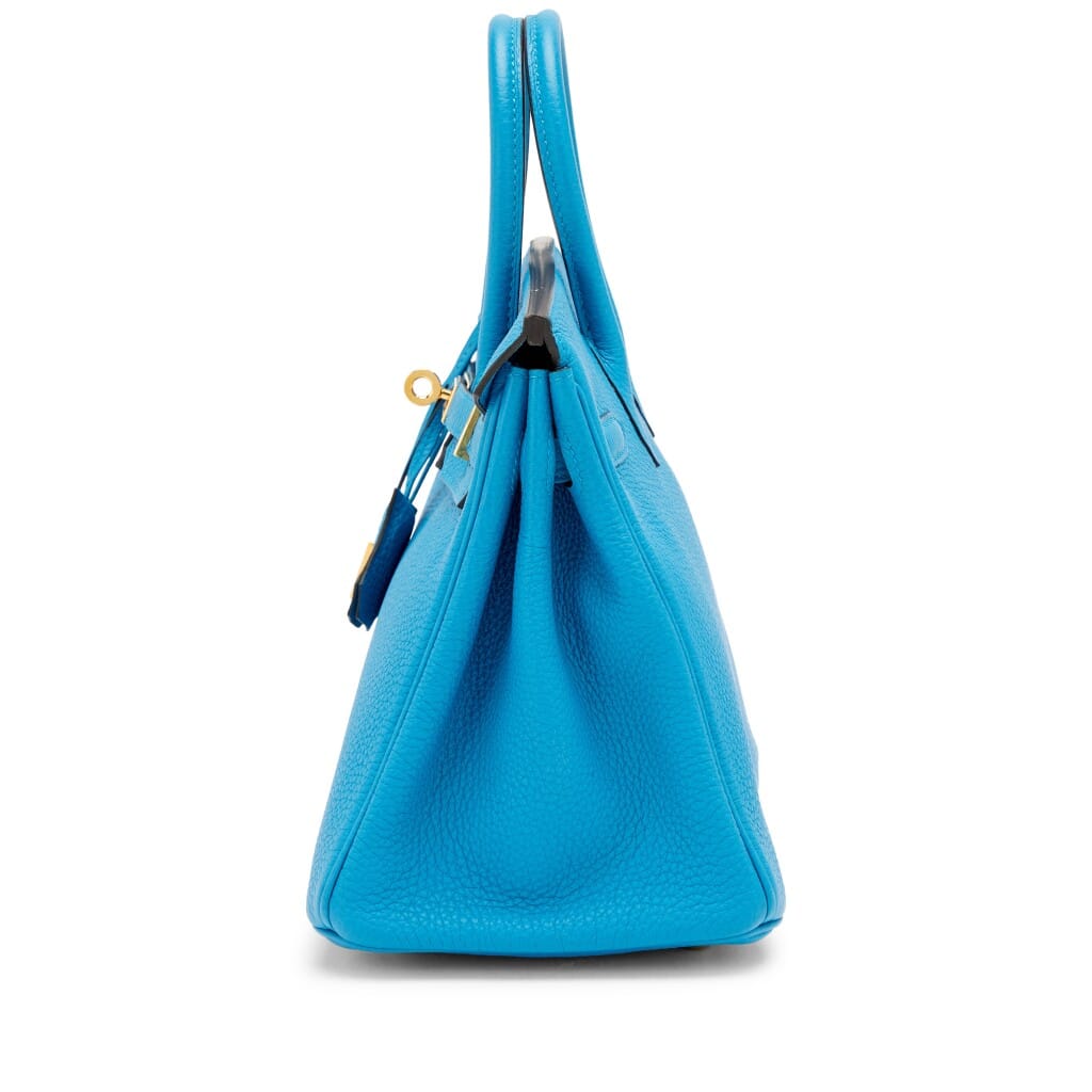 Bleu Izmir Togo Birkin 25 Gold Hardware, 2020