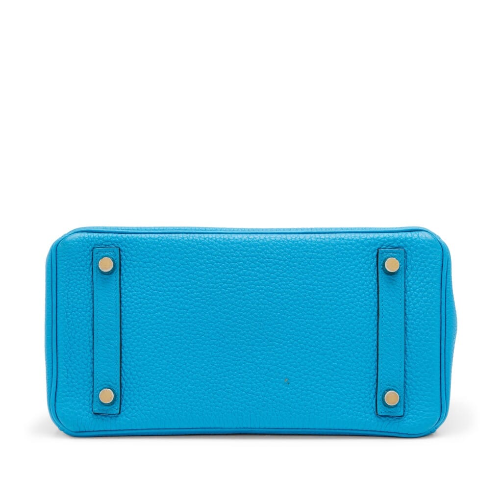 Bleu Izmir Togo Birkin 25 Gold Hardware, 2020