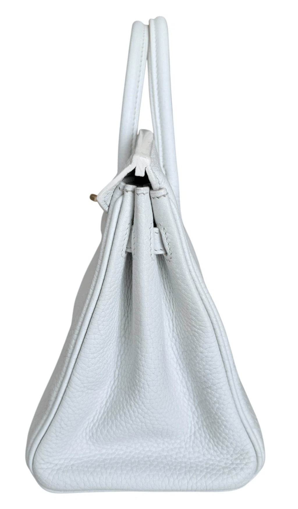 Blanc White Togo Birkin 25 Gold Hardware, 2019