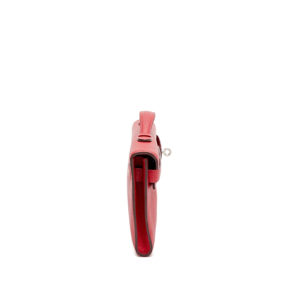 Rouge Casaque Epsom Kelly Cut Pochette Palladium Hardware, 2015
