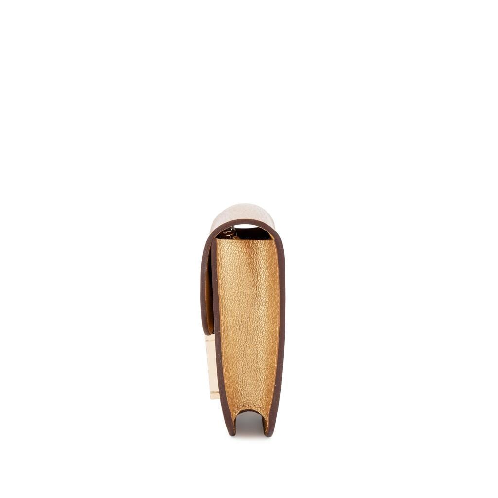 Doré Chèvre Chamkilight Constance Slim Wallet Permabrass Hardware, 2025
