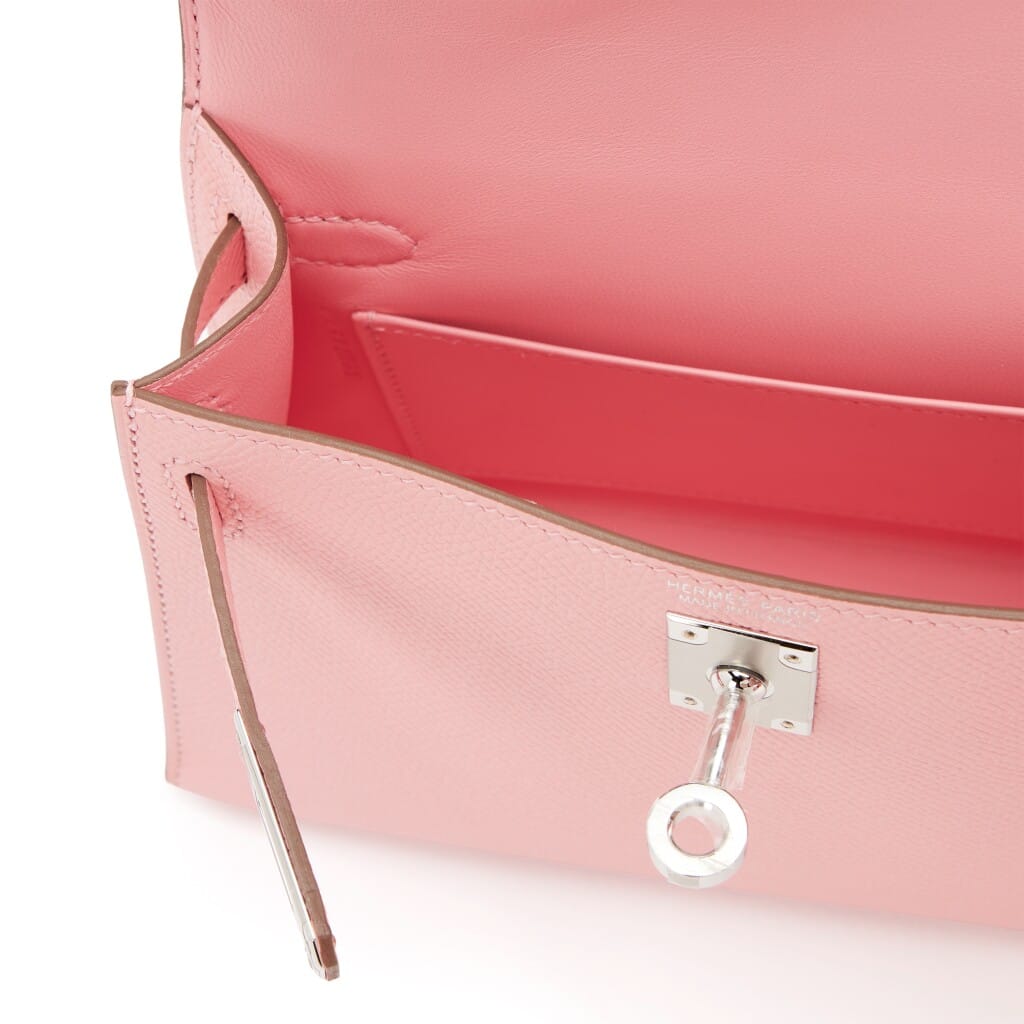 Rose Confetti Epsom Mini Kelly 20 II Palladium Hardware, 2025