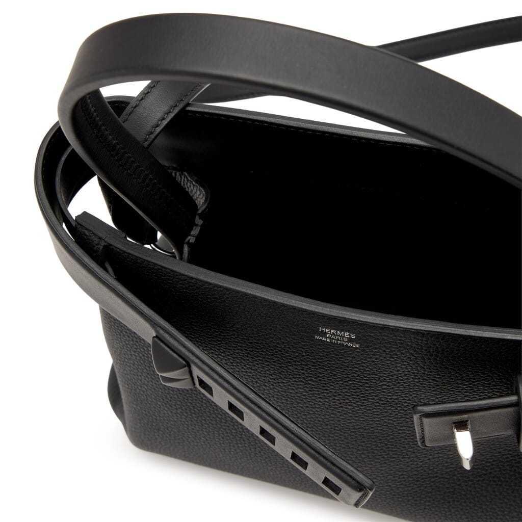 Black Togo and Swift Medor Bag Palladium Hardware, 2025