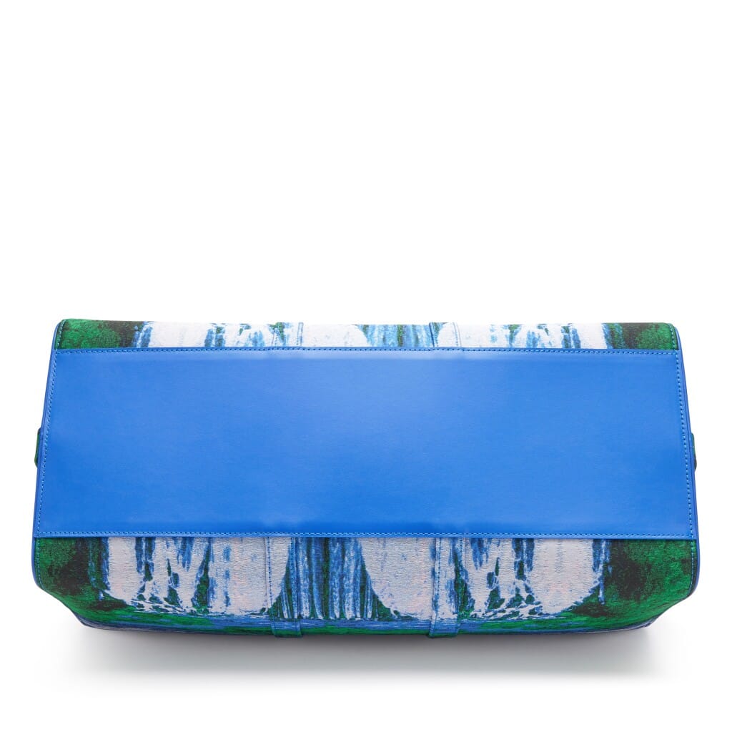 Virgil Abloh Multicolor Jacquard Polyester Landscape Keepall 50 Bandoulière Silver Hardware, 2022